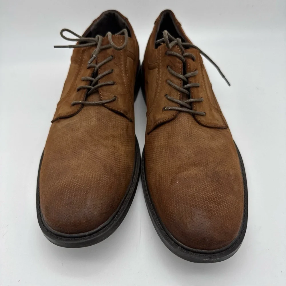 Unlisted by Kenneth Cole Men's Brown Oxford Shoes -Size 12